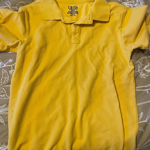 Izod yellow nice shirt for boys - Picture 3 of 3